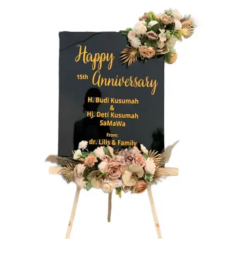 Papan Bunga Akrilik Lunyuk