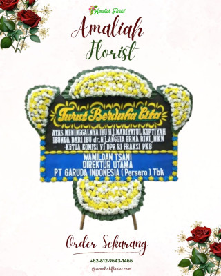 Papan Bunga Duka di Lunyuk